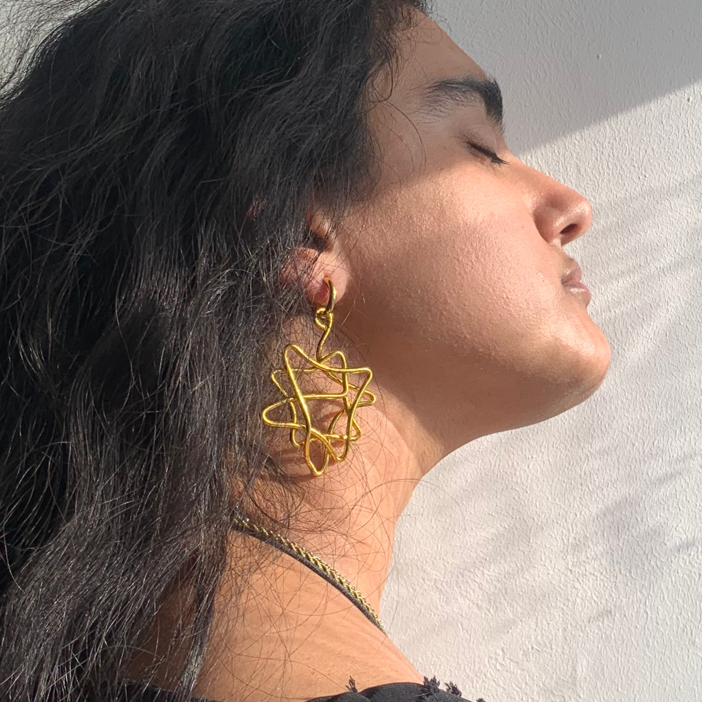Star earrings