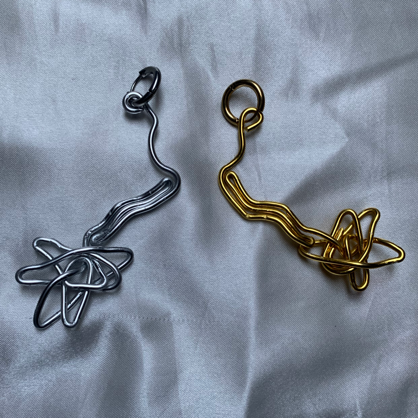Shooting star earrings