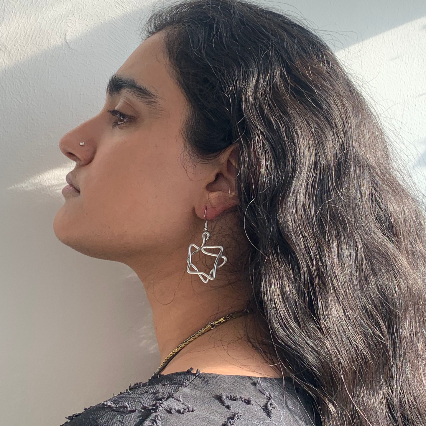 Star earrings