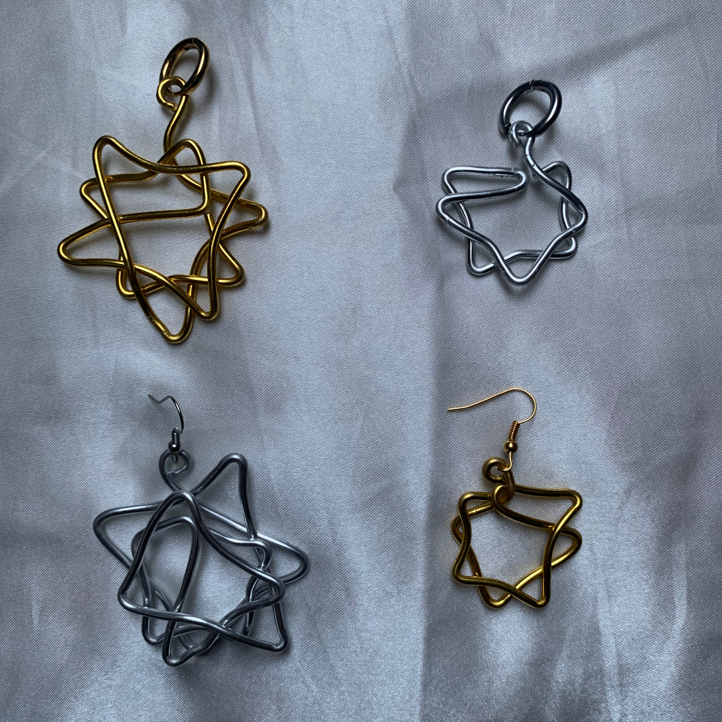Star earrings