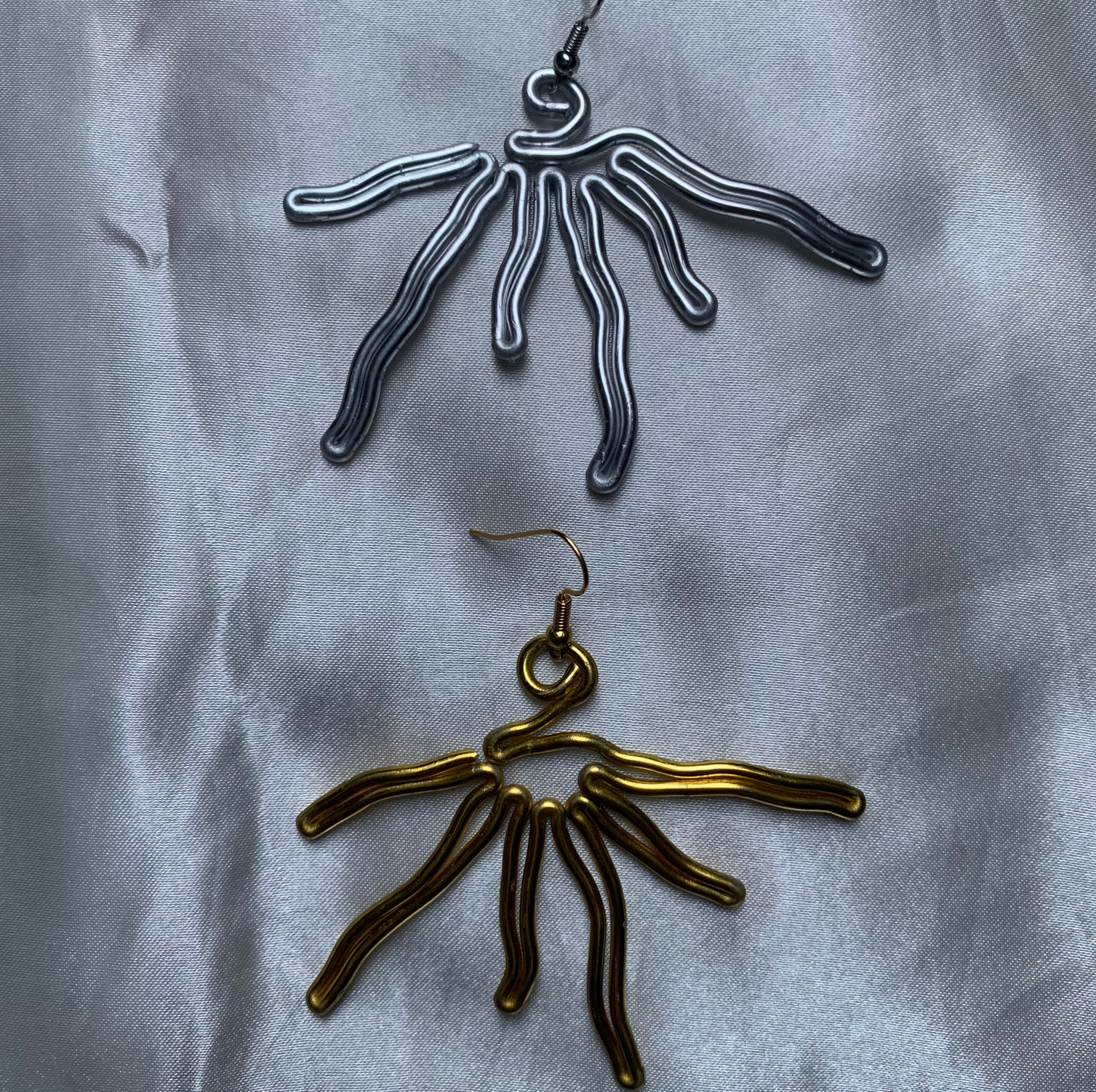 Sunburst earrings