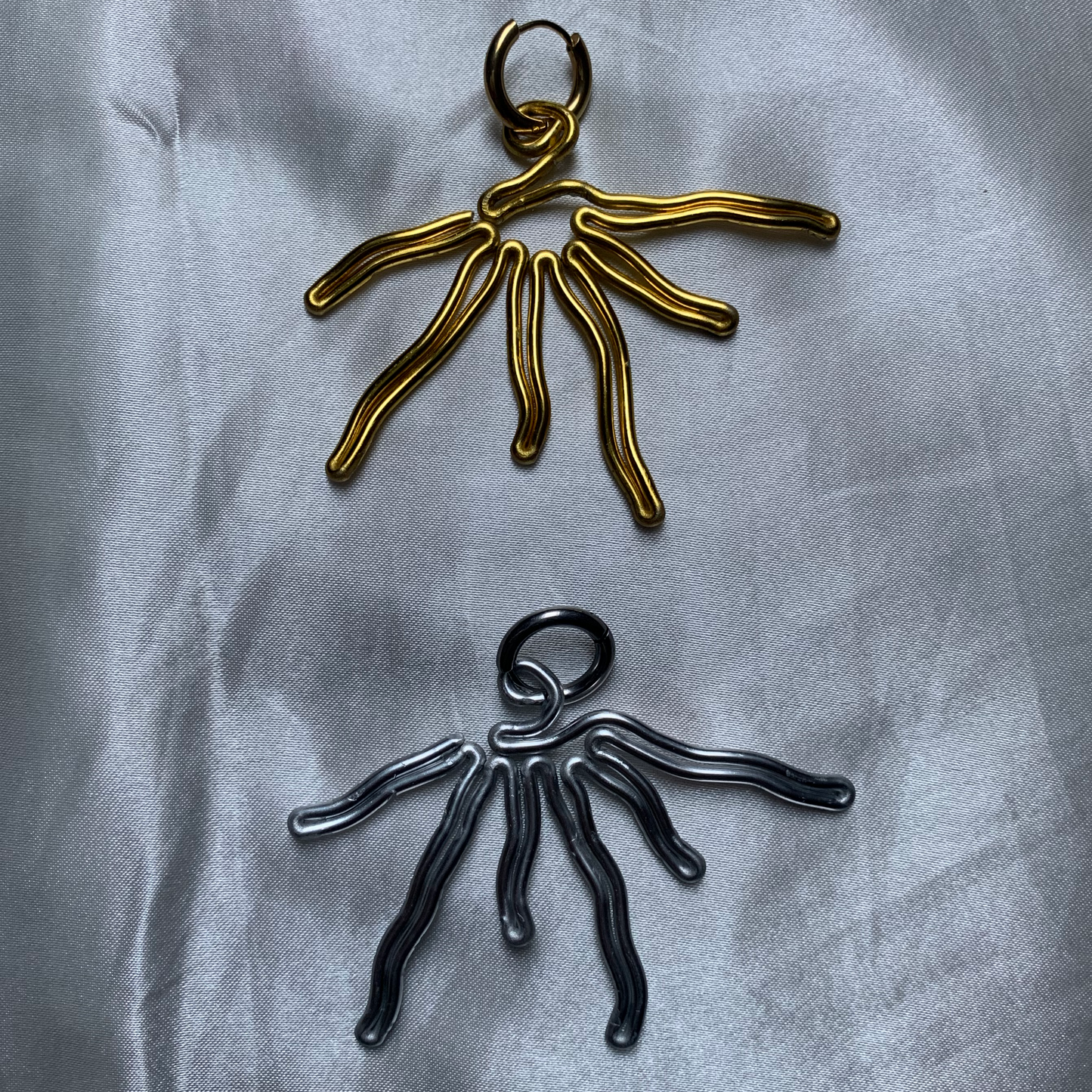 Sunburst earrings