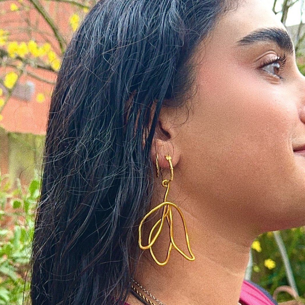 Tulip earrings